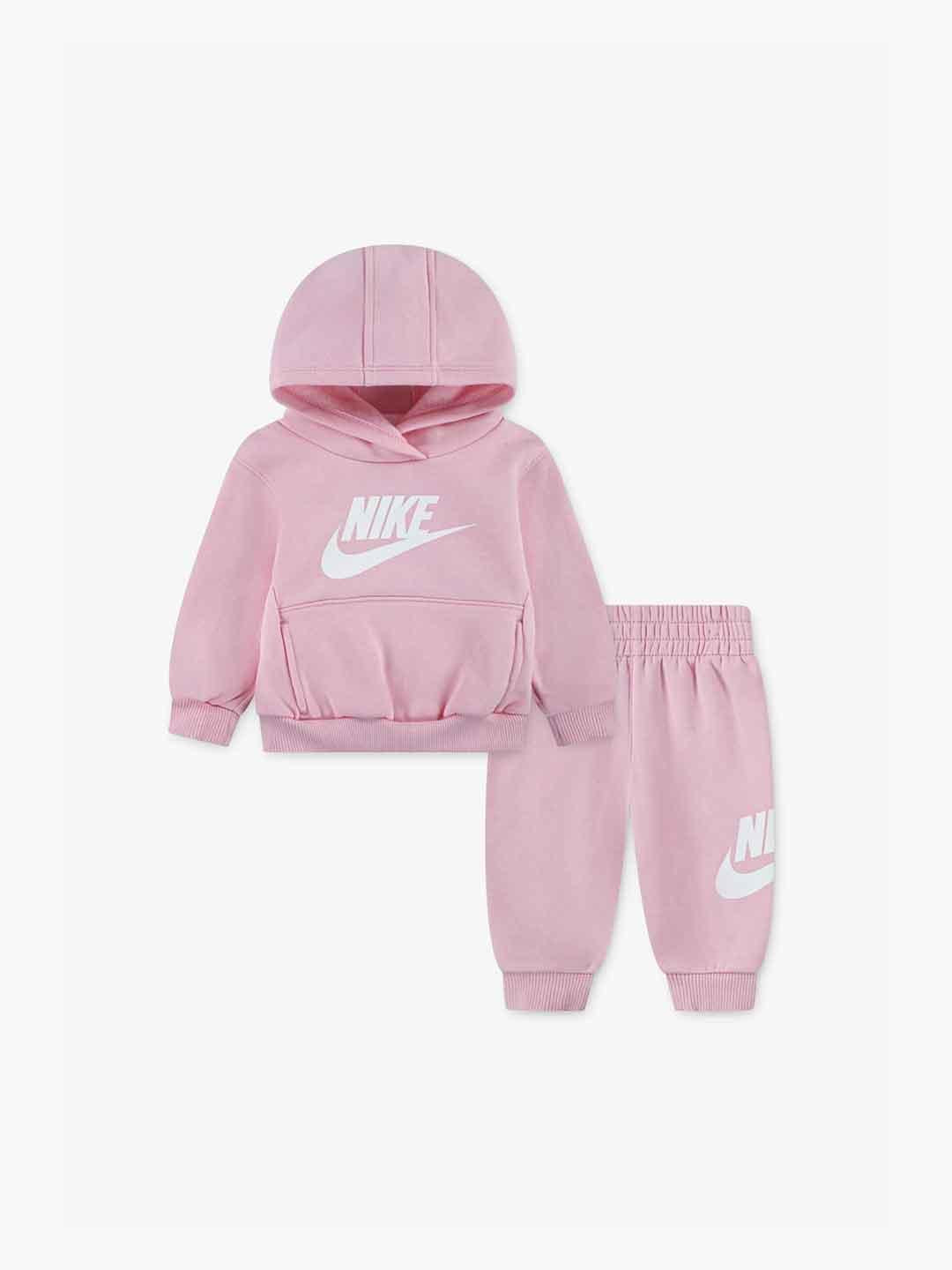 Nike coordinato kids rosa con cappuccio 66L135-ADZ ROSA NIKE 
