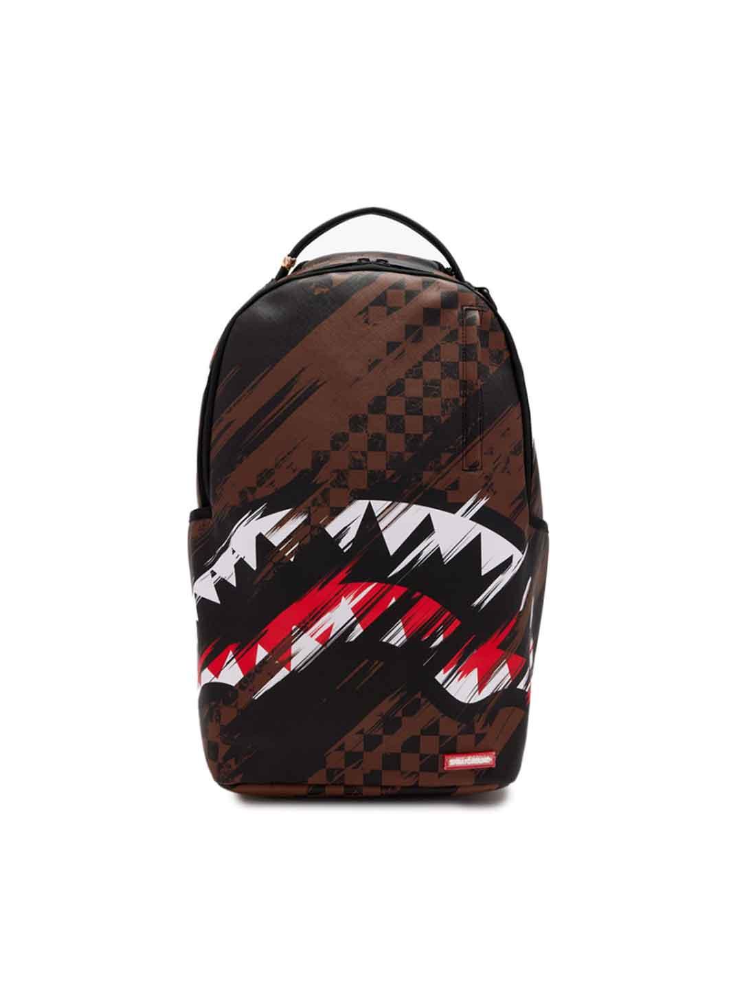 Sprayground Smeared Grunge zaino marrone 910B8556NSZ MARRONE SPRAYGROUND 