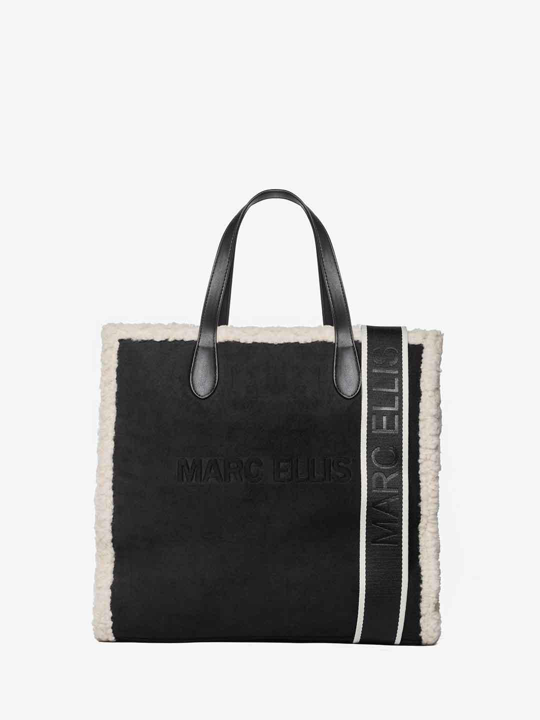 Marc Ellis Buby Suede L borsa nero BUBY SUEDE L NERO MARC ELLIS 