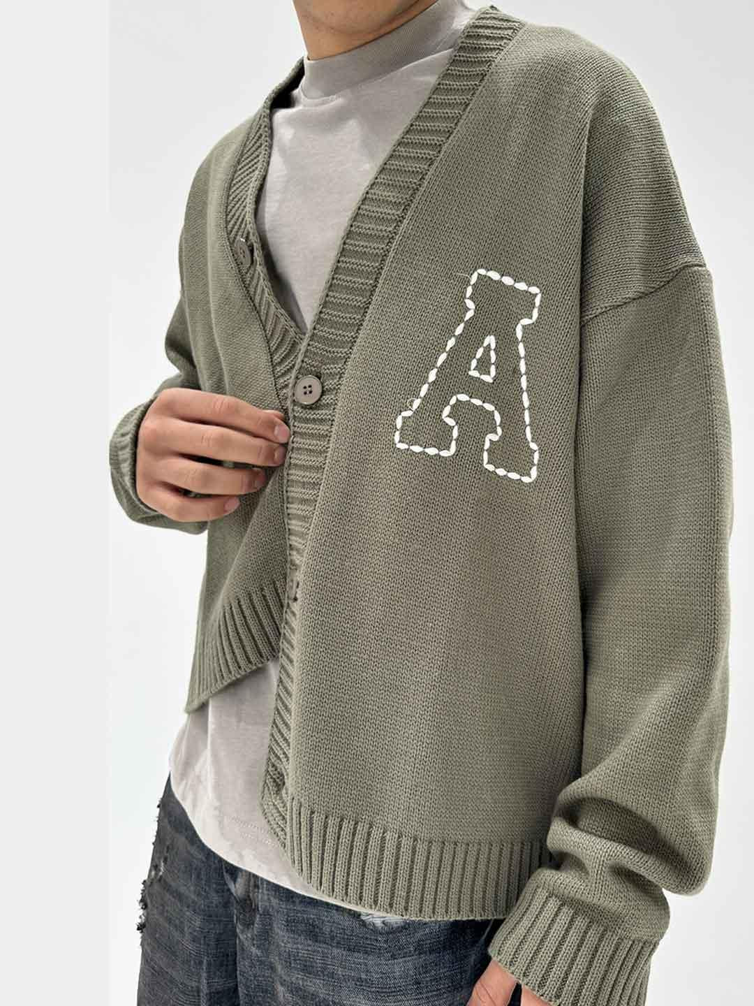 All or Nothing cardigan beige con ricamo KAREEM BEIGE ALL OR NOTHING 