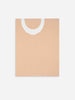 Pinko sciarpa beige con logo lettering