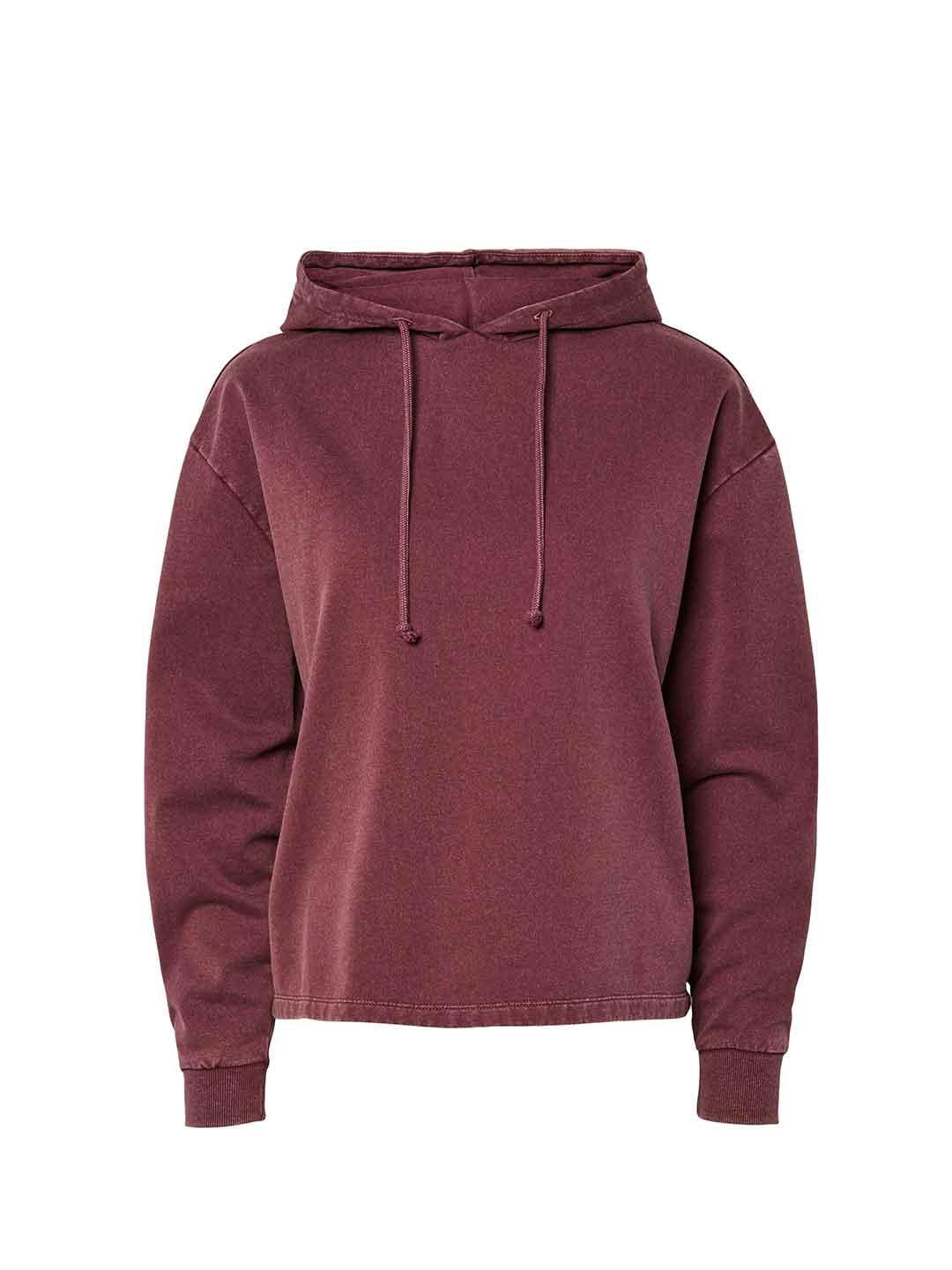 Pieces coordinato bordeaux in tuta con cappuccio 17158992-17158993 BORDEAUX PIECES 
