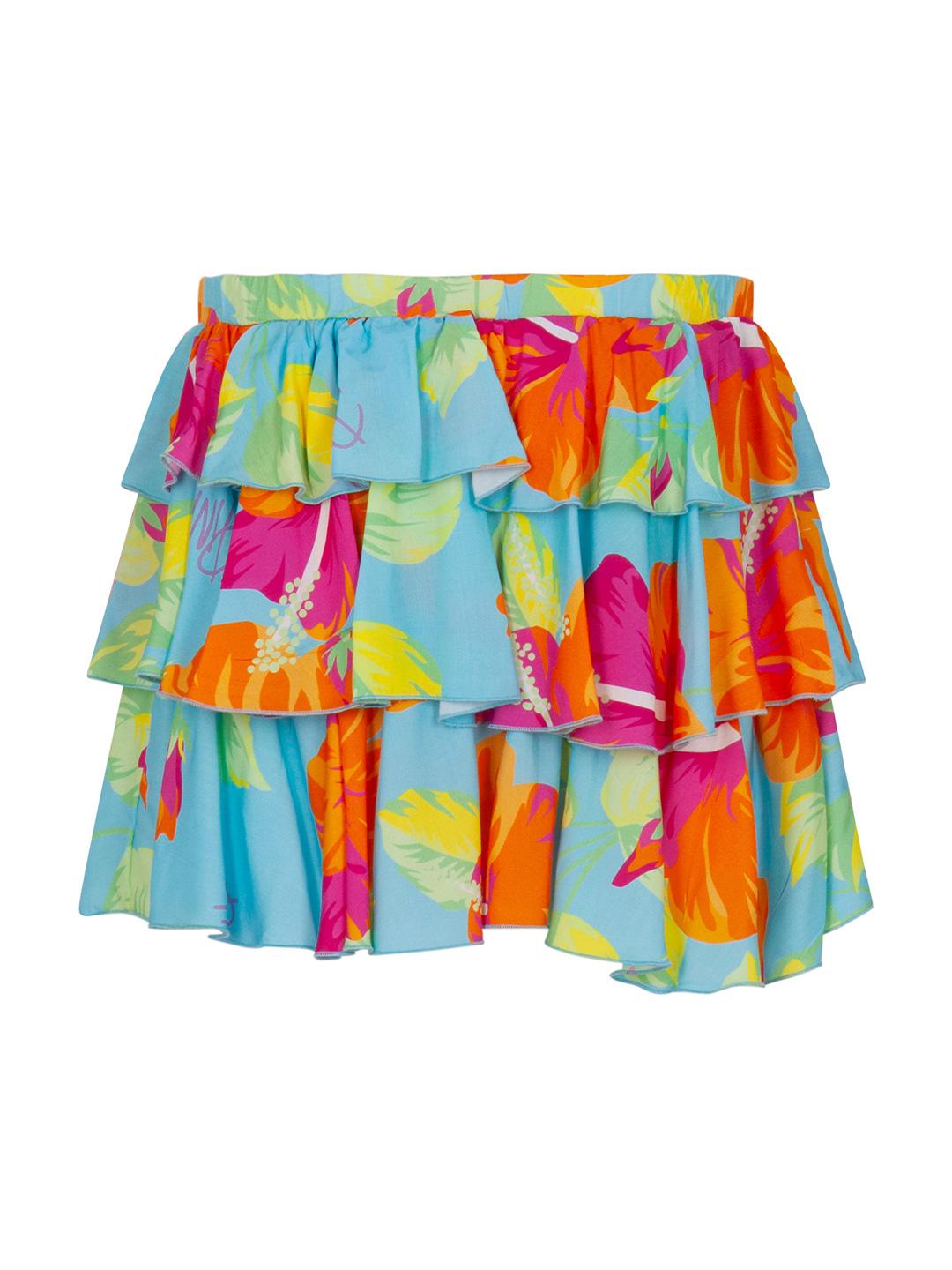 Pinko gonna kids fantasia floreale all over S4PIJGSK169 FANTASIA PINKO 