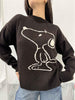 Tensione In maglione marrone Snoopy