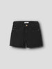 Name It shorts kids nero con orlo sfrangiato
