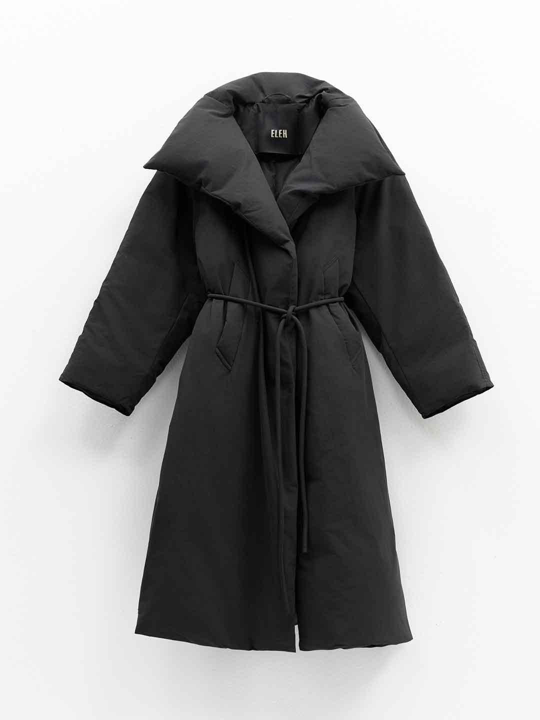 Eleh giubbino nero lungo 0312 NERO ELEH 