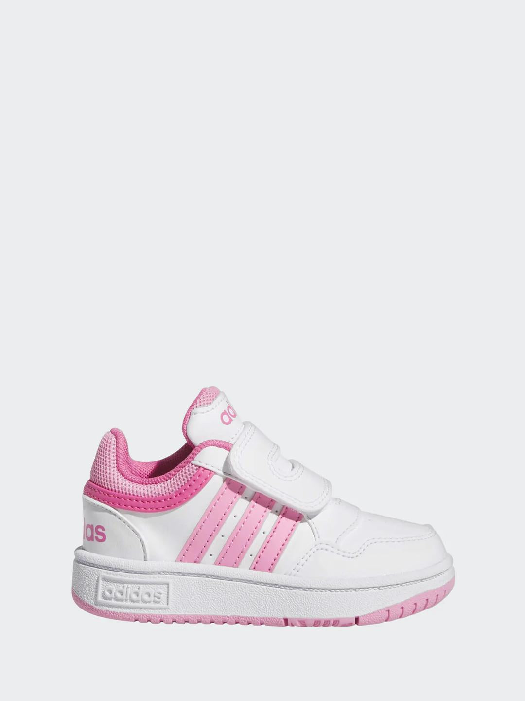 Adidas Hoops 3.0 sneakers kids rosa IG3719 BIANCO ADIDAS 
