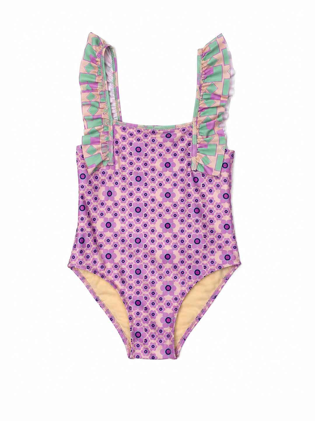 Island Coco costume kids rosa intero a fantasia 3-14 anni ICJ05 ROSA ISLAND COCO 