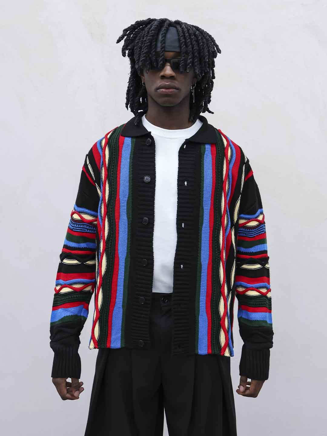 Present Day cardigan nero PR002 NERO PRESENT DAY 