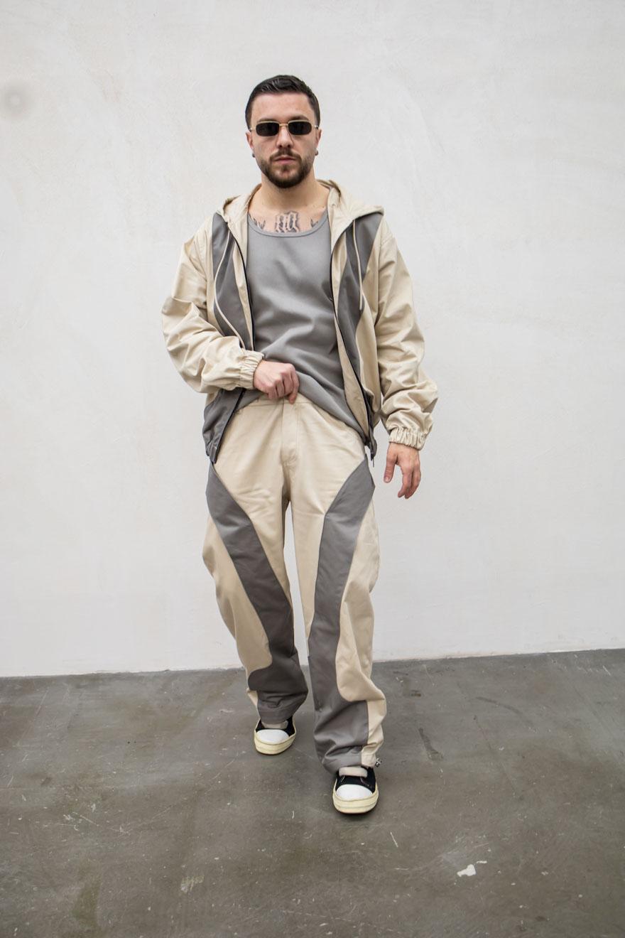 Present Day Dallas coordinato beige PDP004 BEIGE PRESENT DAY 
