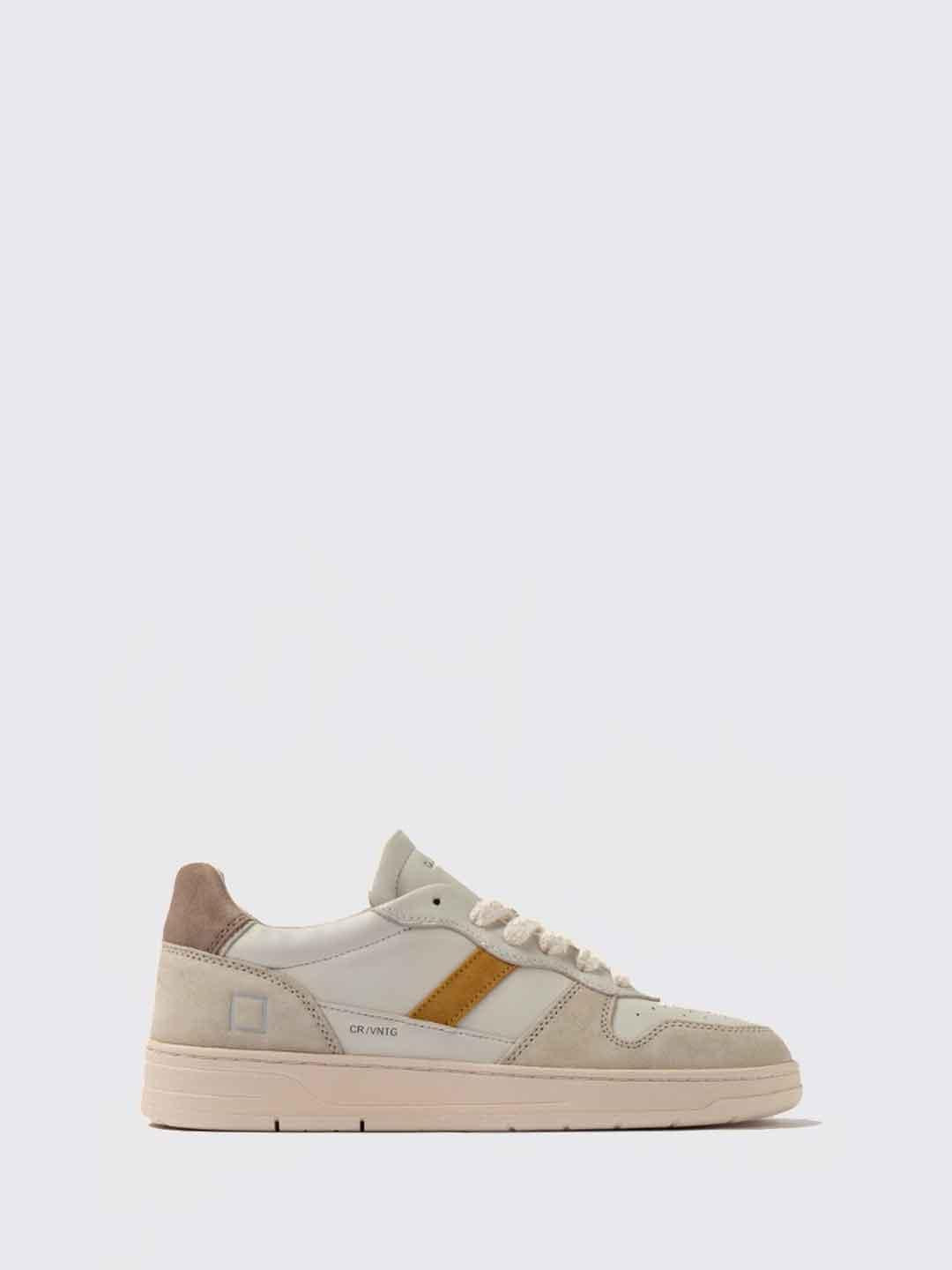 D.A.T.E. Court 2.0 Vintage sneakers panna COURT 2.0 VINTAGE PANNA DATE 