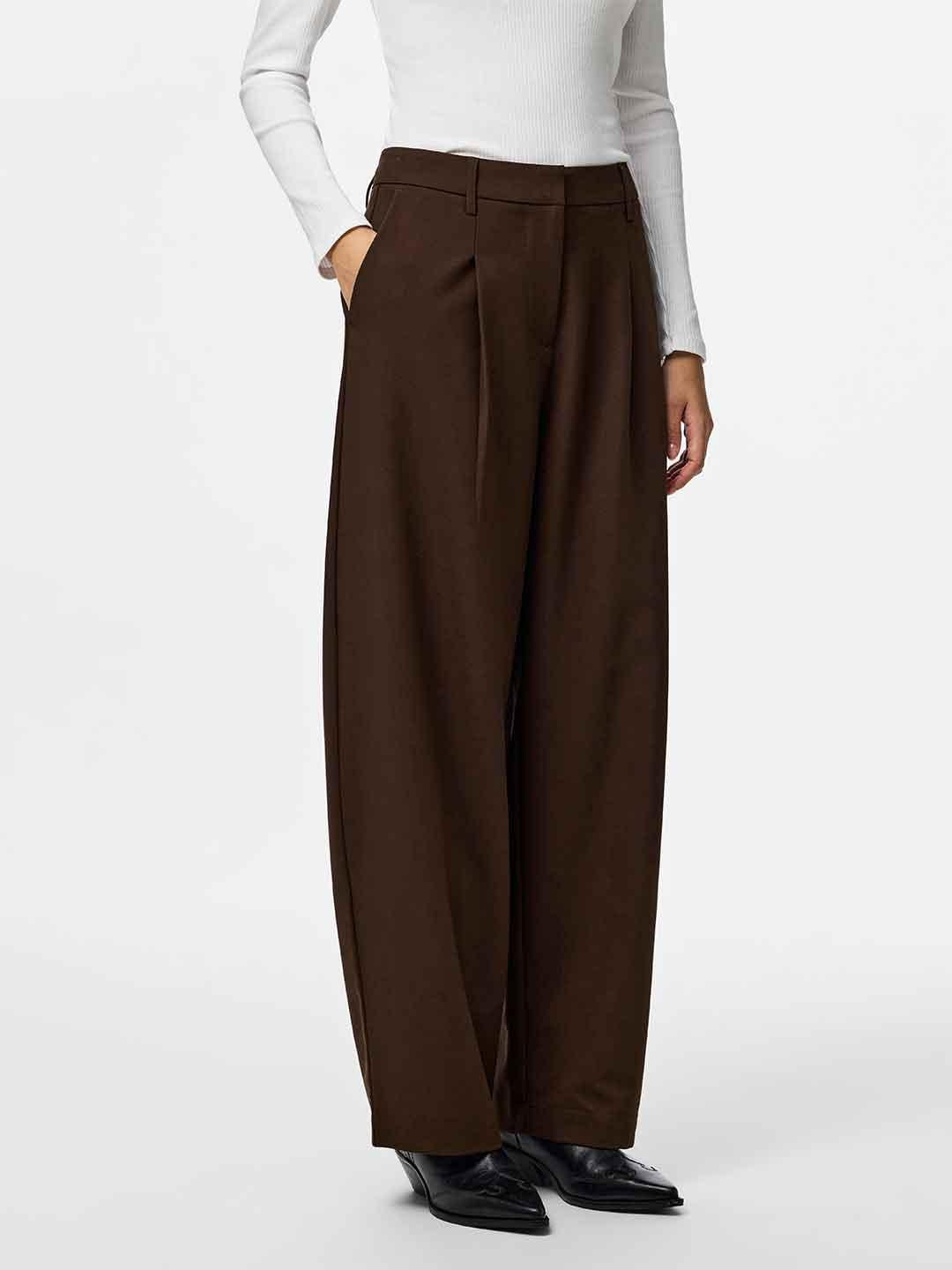 Pieces pantalone marrone 17167143 MARRONE PIECES 