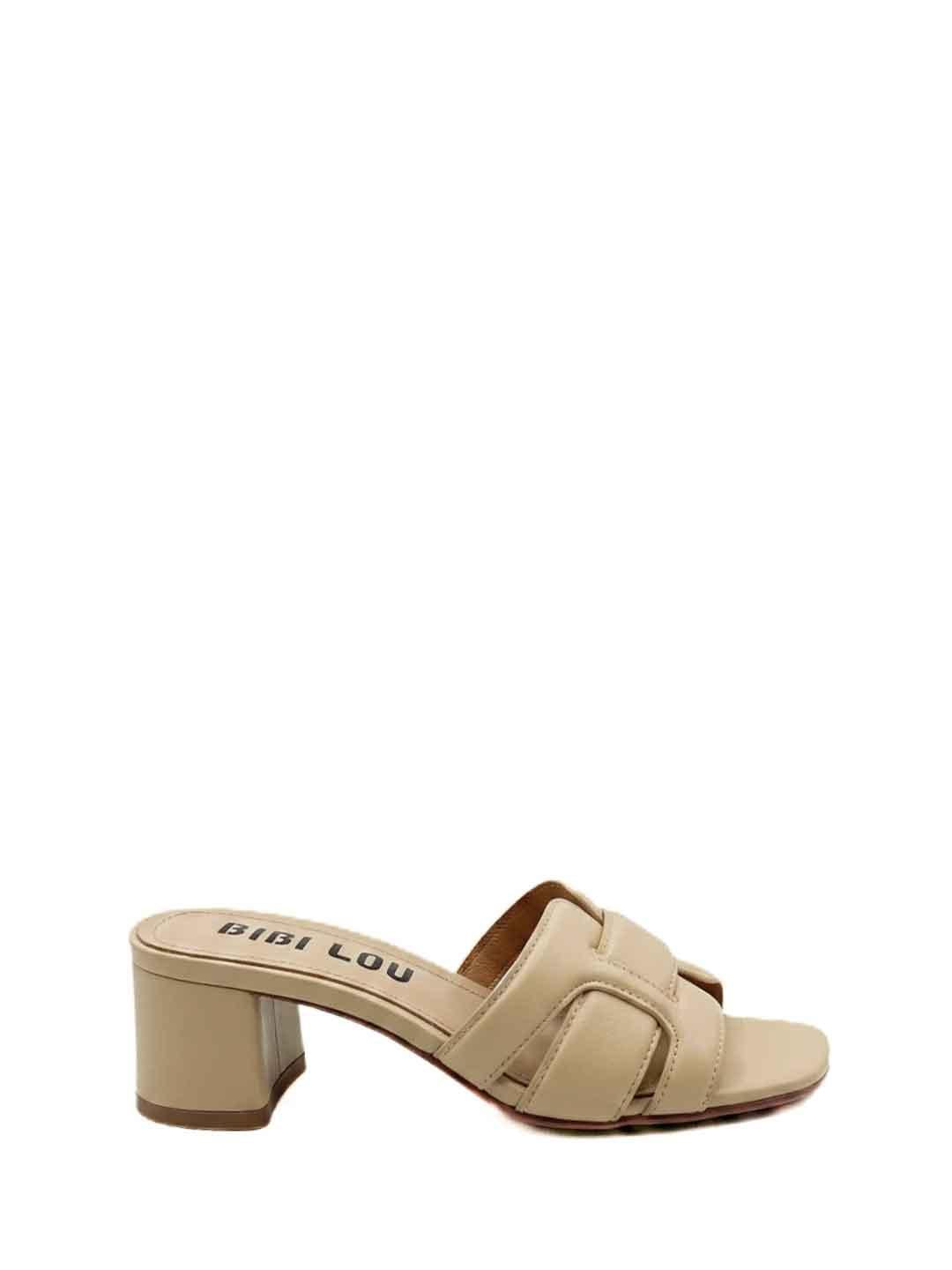 Bibi Lou Holly Sandal sandali beige con tacco 761Z10VKV26 BEIGE BIBI LOU 