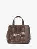 Marc Ellis Hair S borsa marrone con pelliccia
