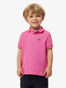 Lacoste polo kids fucsia