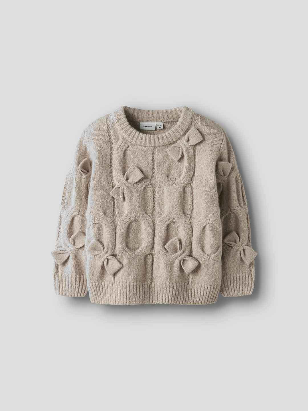 Name It maglione kids beige con fiocchi 13247642 BEIGE NAME IT 