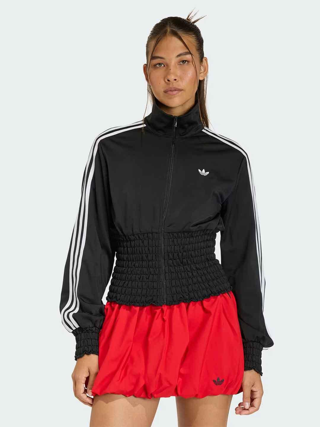 Adidas felpa nero con fascia elasticizzata KD0303 NERO ADIDAS 