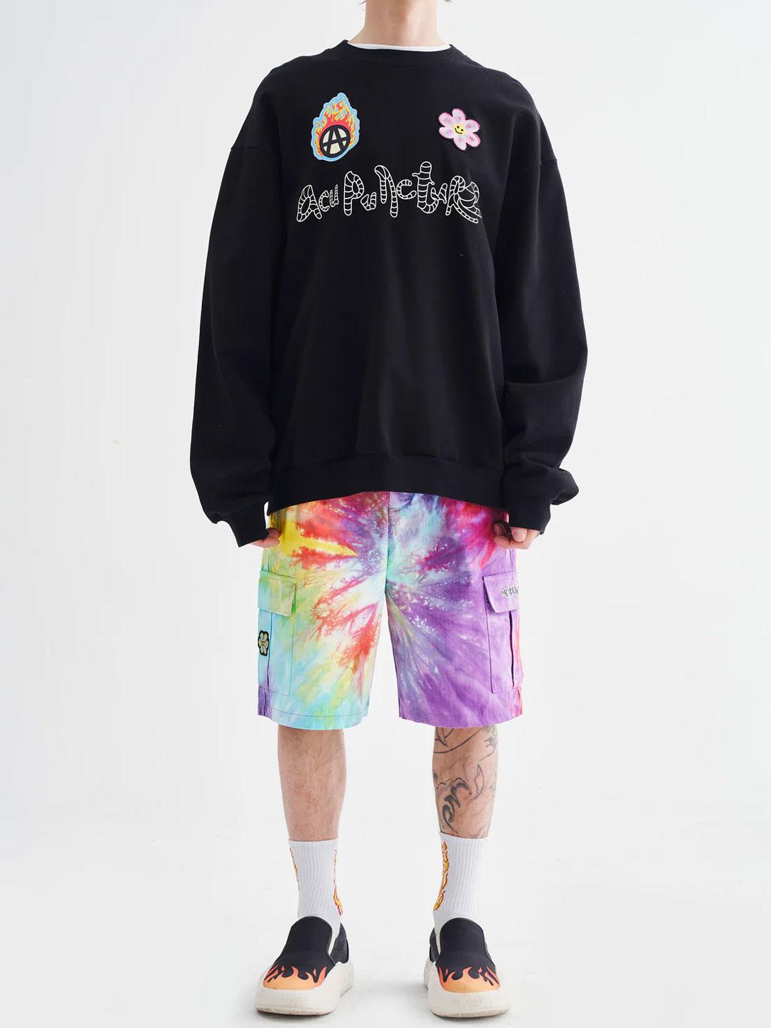 Acupuncture cargo tie-Dye multicolor TBU80220 MULTICOLOR ACUPUNCTURE 