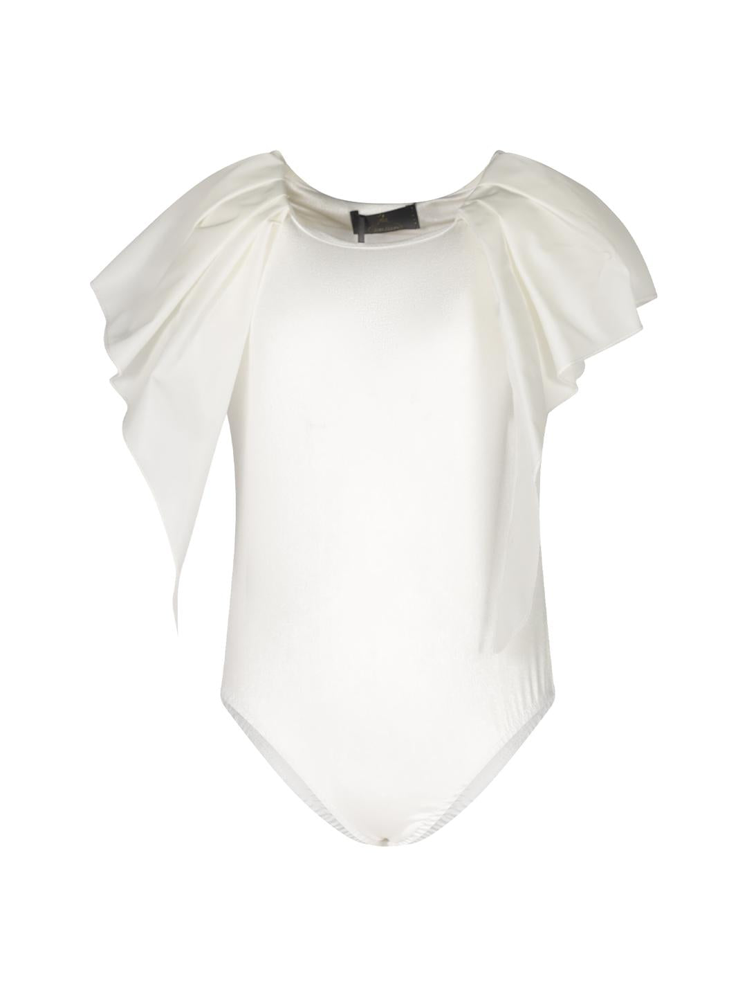 Fun & Fun body kids bianco con volant FNCBBD16425 BIANCO FUN & FUN 