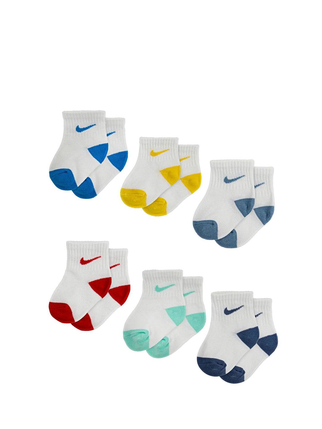 Nike calzini kids bianco 6 paia MN0299-U3H BIANCO NIKE 