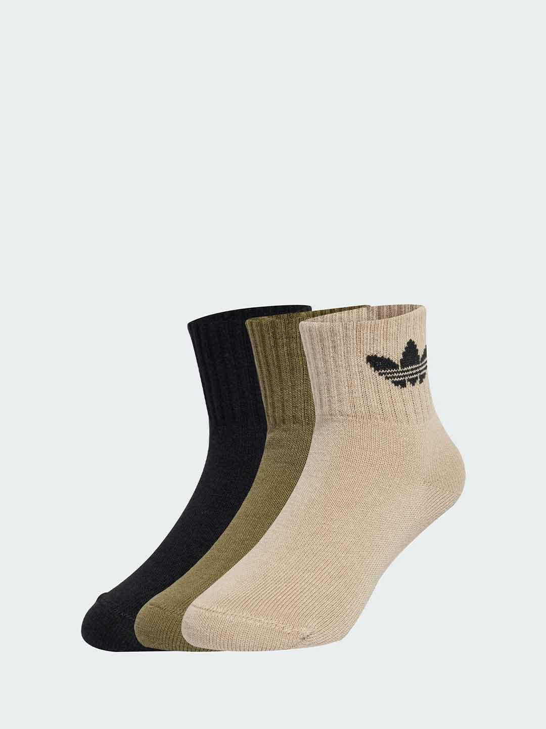 Adidas calzini kids beige set da 3 paia JW2934 BEIGE ADIDAS 