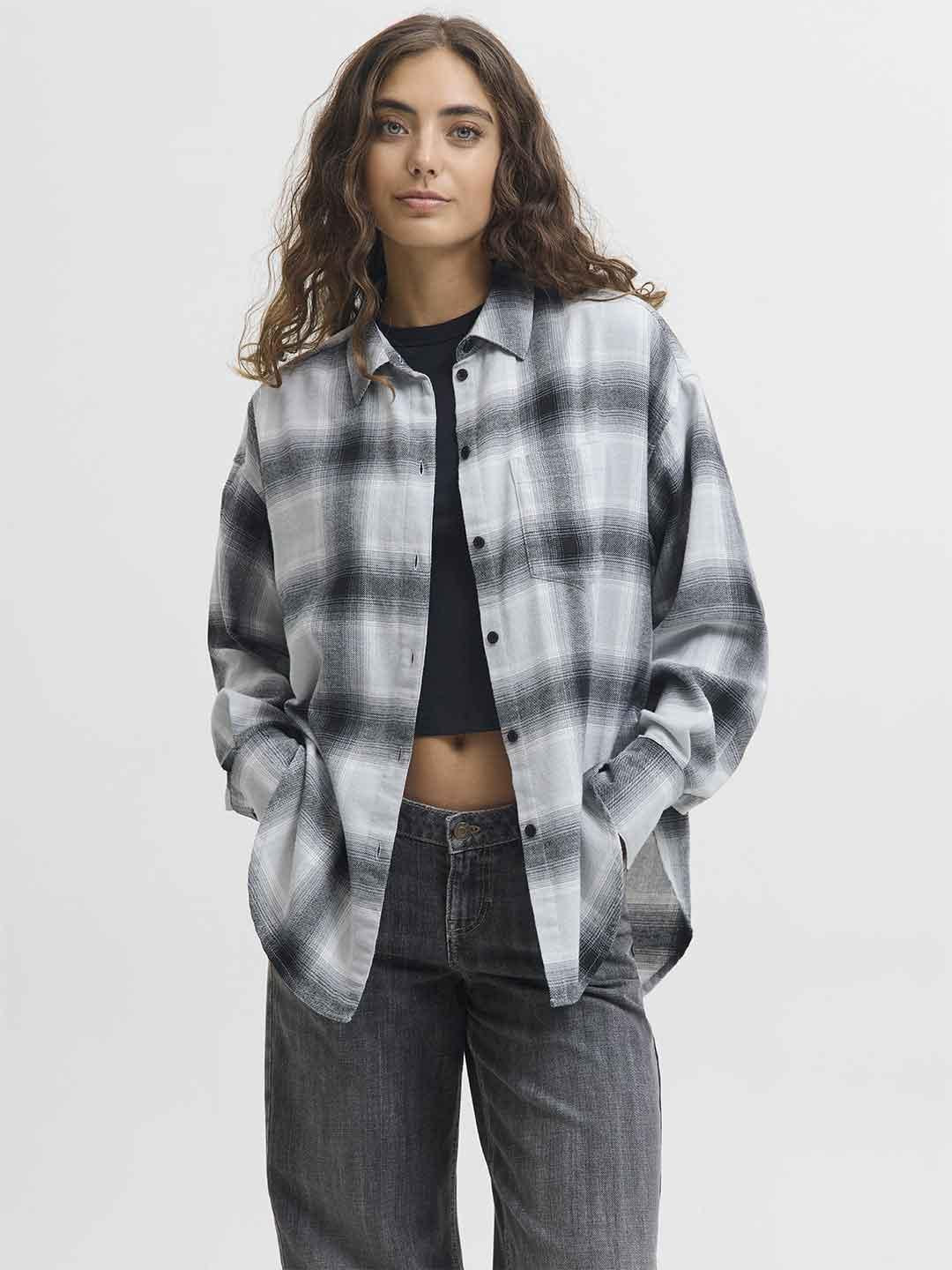 JJXX Jamie camicia grigio 12265314 GRIGIO JJXX 