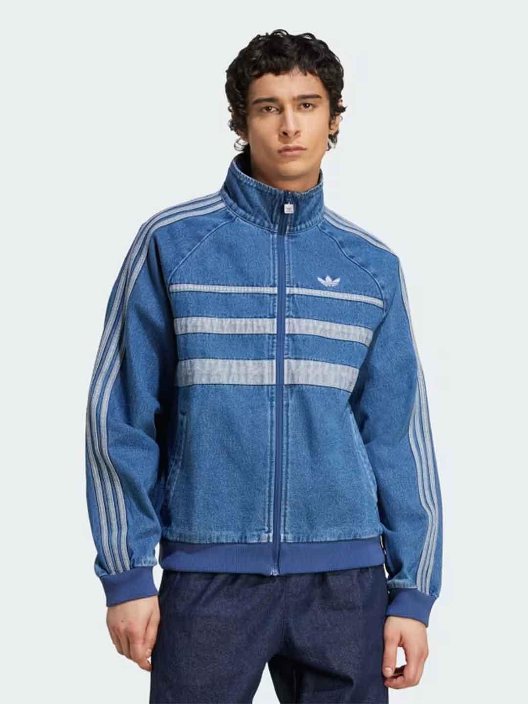 Adidas Adicolor felpa in jeans JX6457 JEANS ADIDAS 