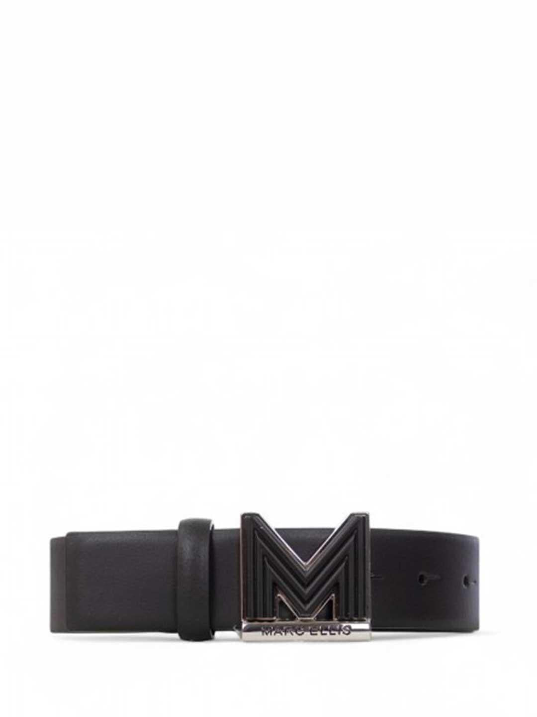 Marc Ellis 135 RU S cintura nero logo argento 135 RU S NERO MARC ELLIS 
