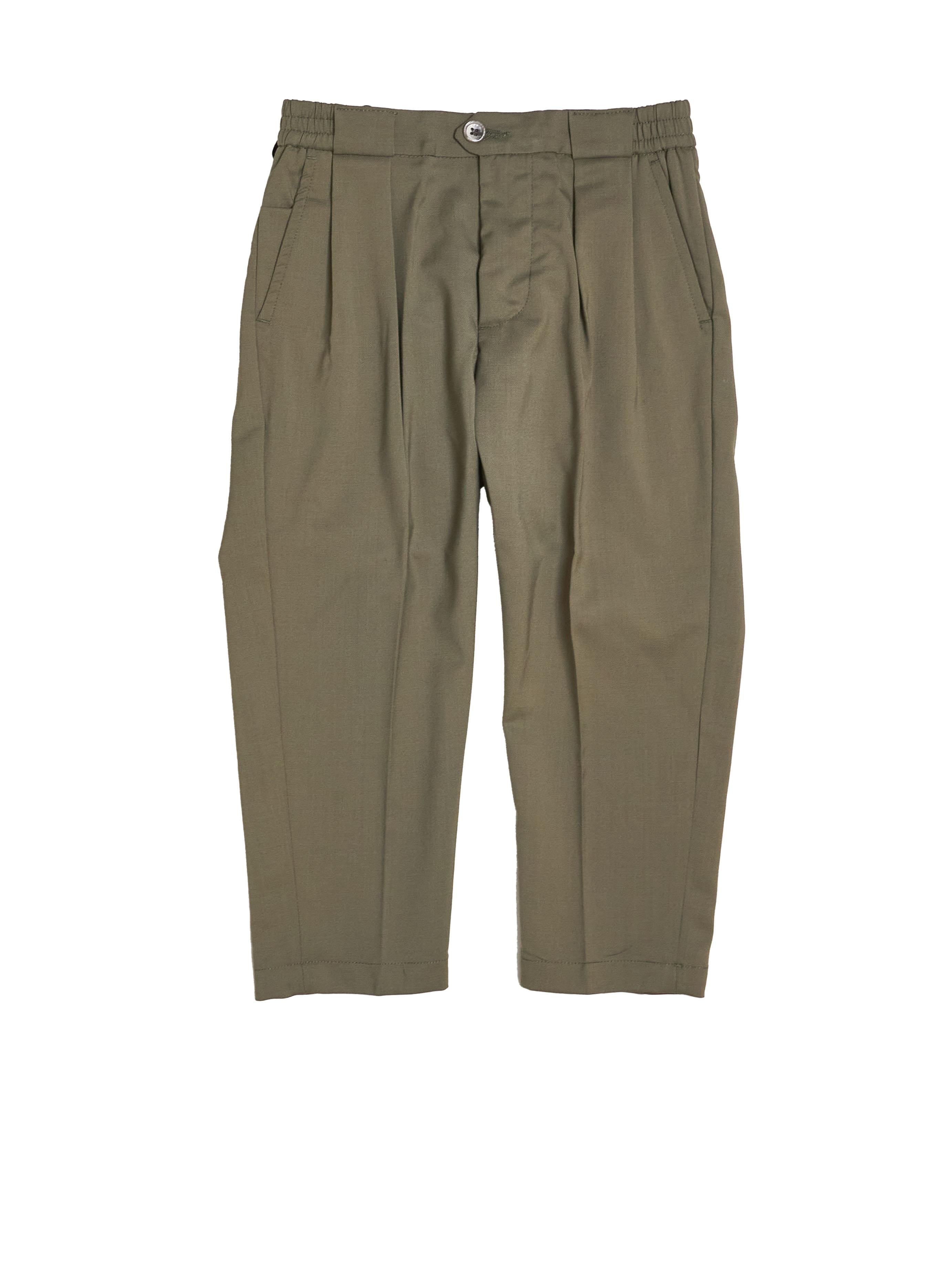 Yes London pantalone kids verde JR3049 VERDE YES LONDON 