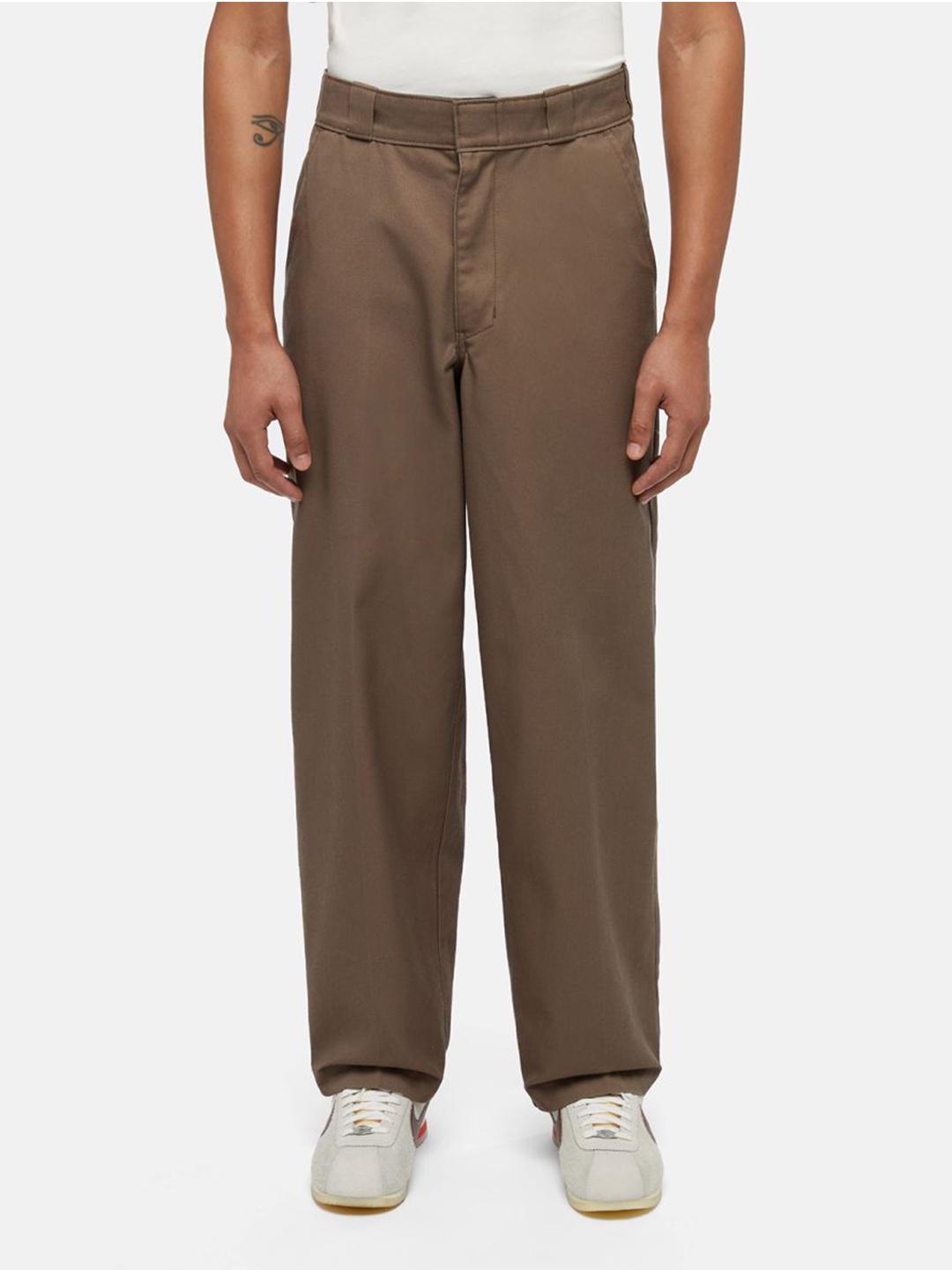 Dickies Double Knee pantaloni marrone DK0A863NMR11 MARRONE DICKIES 