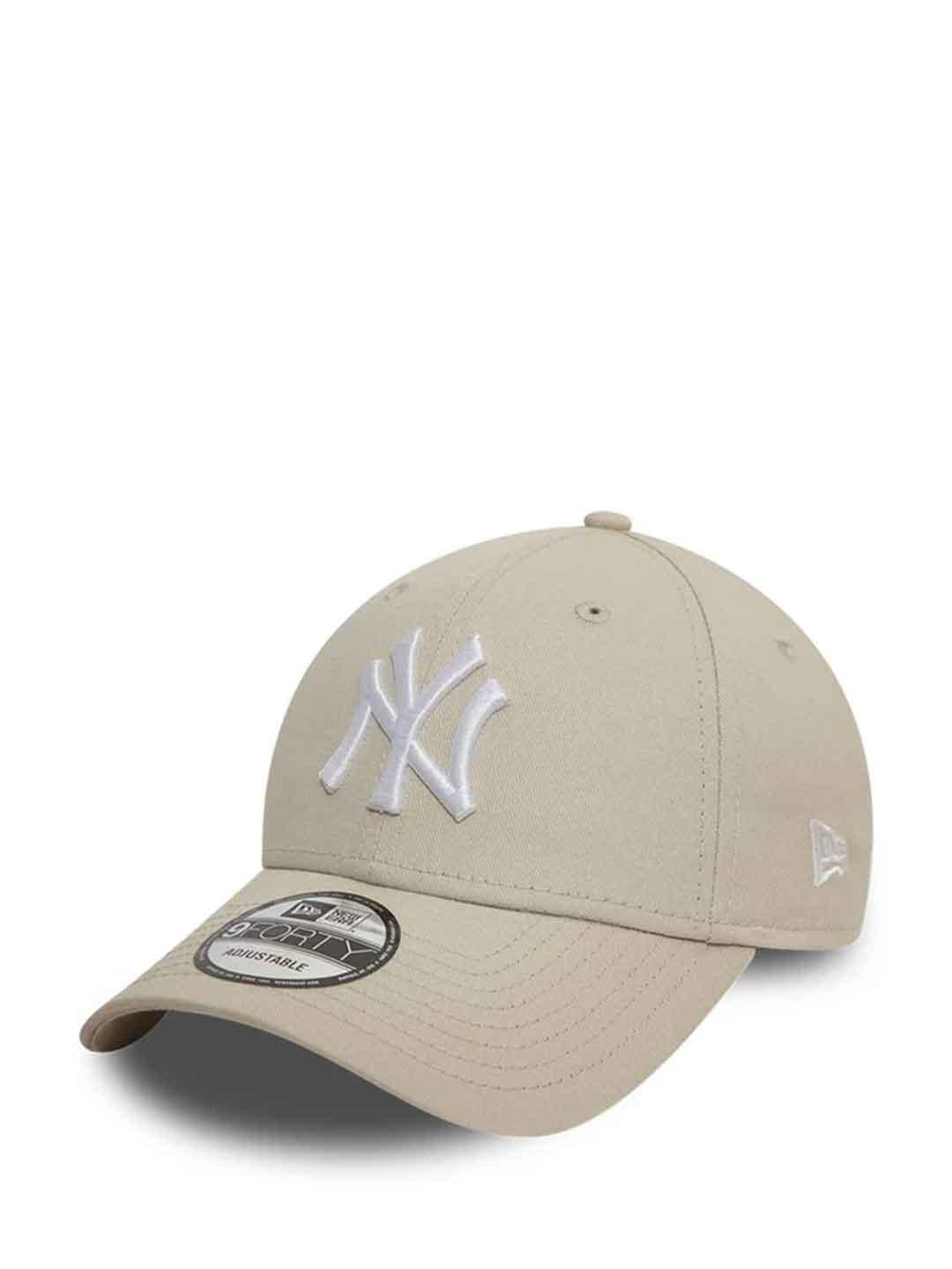 New Era 9Forty cappello beige con logo bianco 60471459 BEIGE NEW ERA 