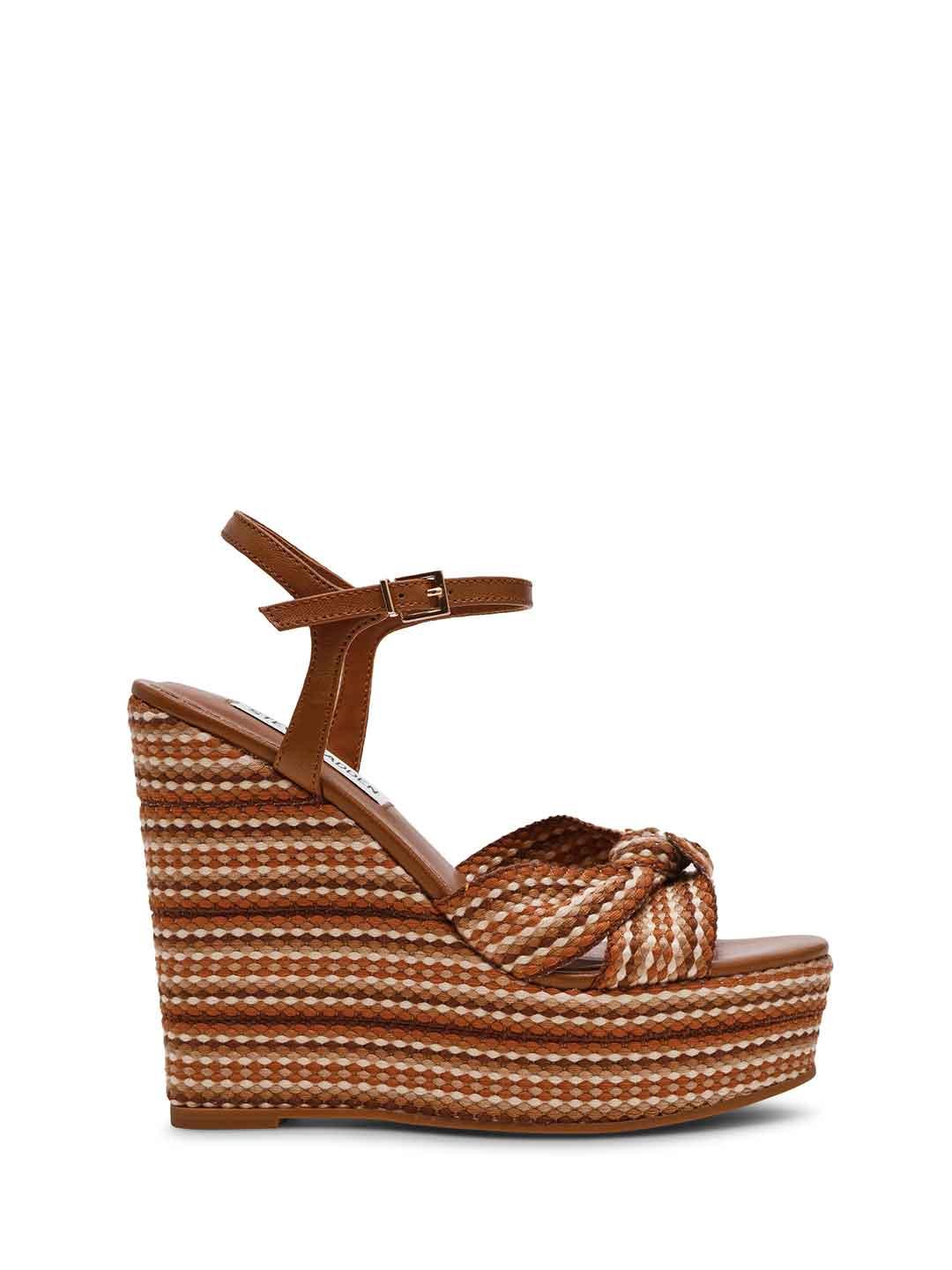 Steve Madden Aztec sandali beige con zeppa AZTEC BEIGE STEVE MADDEN 
