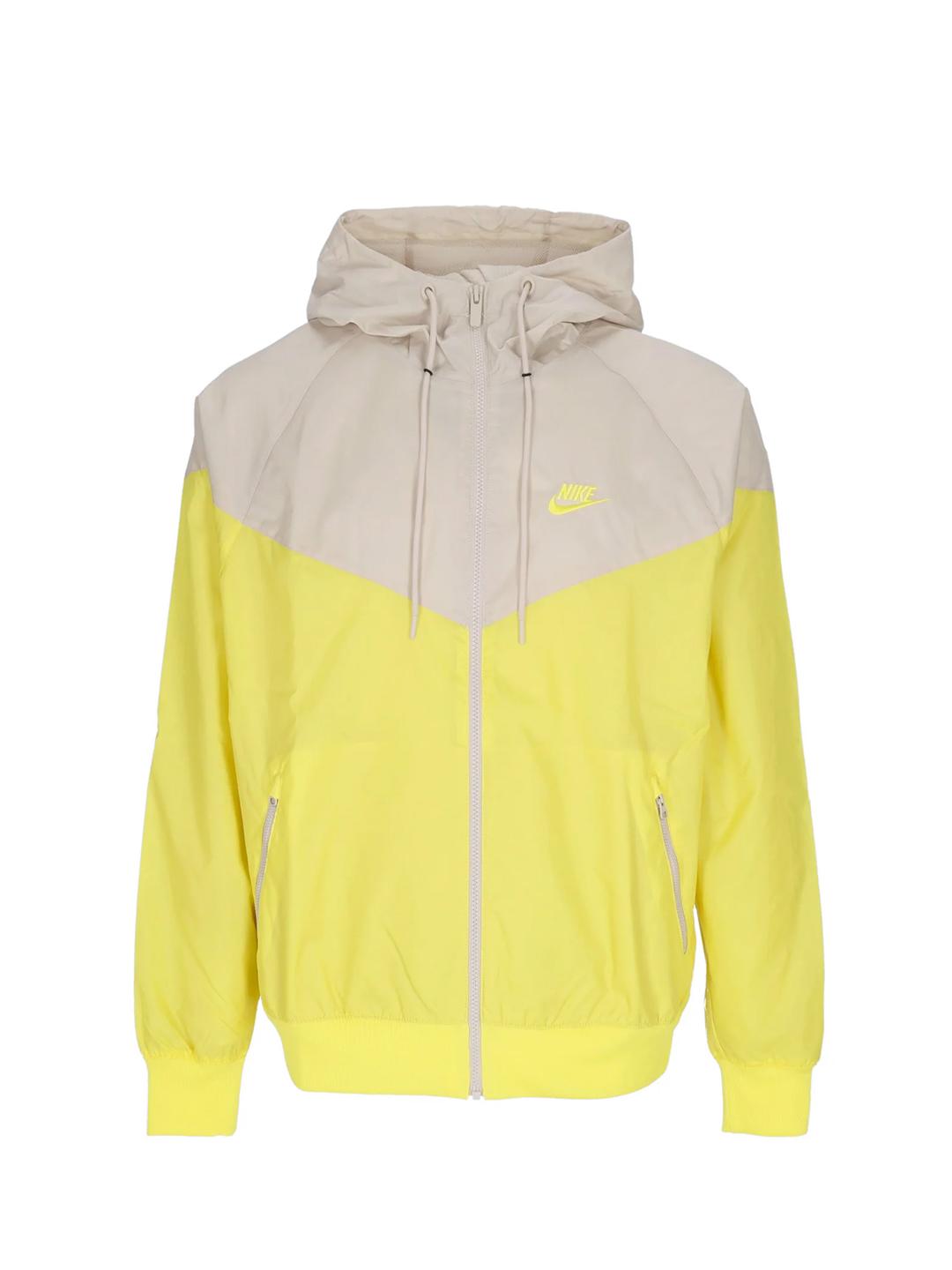 Nike felpa verde con zip e cappuccio DA0001-701 VERDE NIKE 