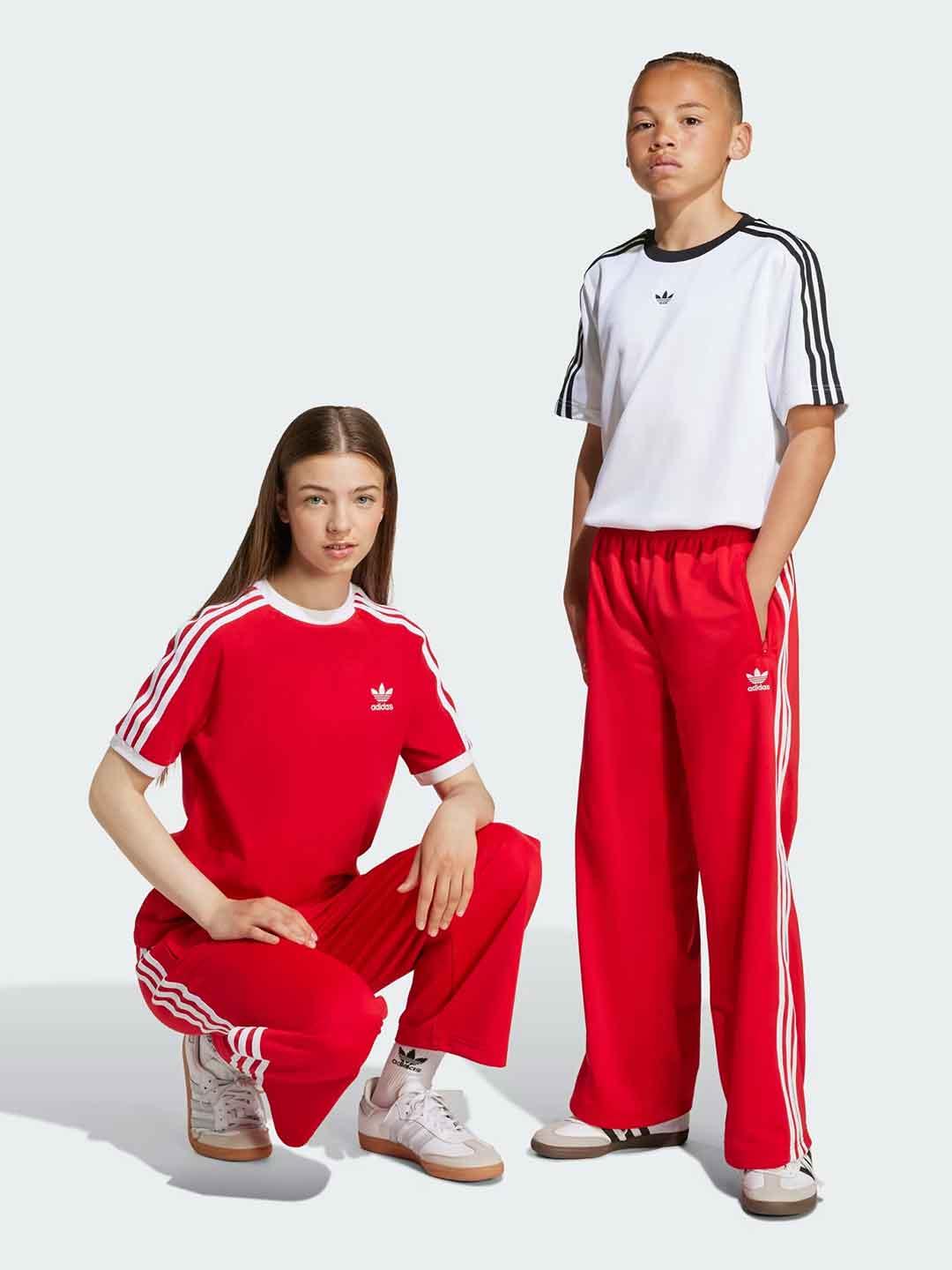 Adidas Adicolor pantalone kids rosso KE5283 ROSSO ADIDAS 
