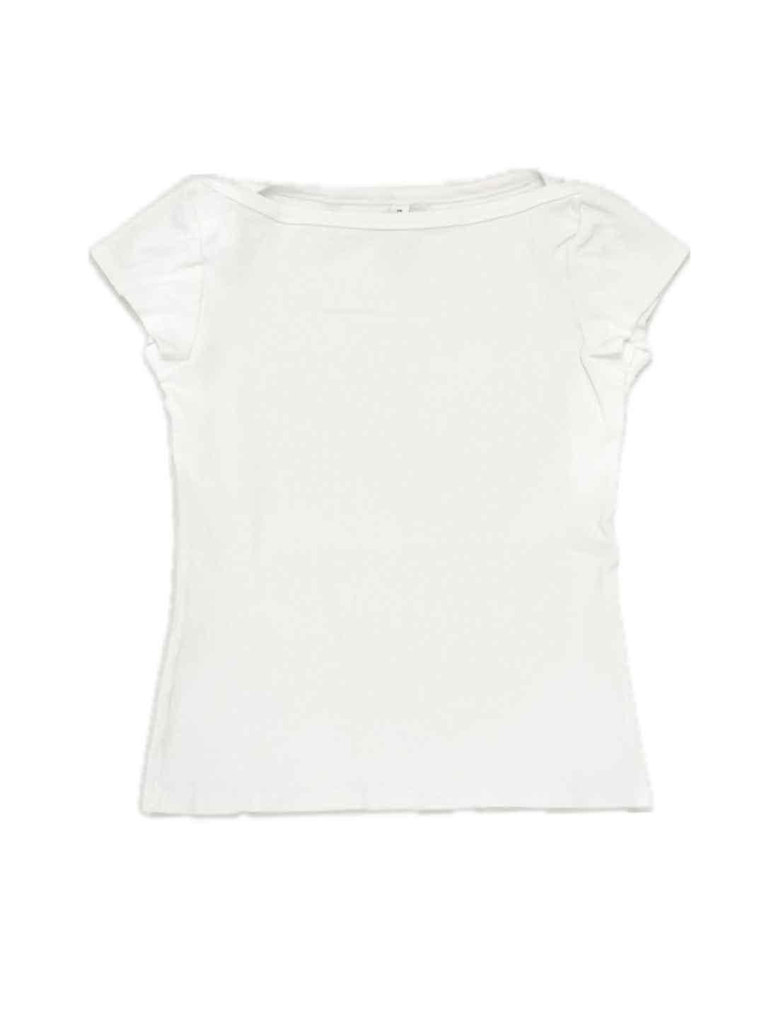 Tensione In t-shirt bianco a coste 21004 BIANCO TENSIONE IN 