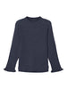 Name It maglia kids blu a coste con volant