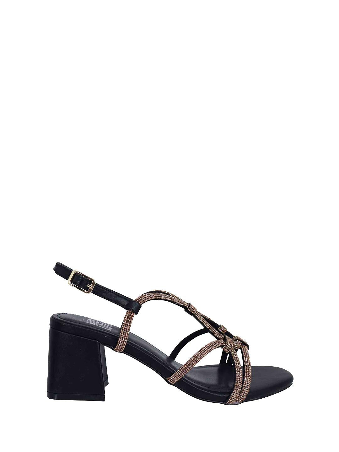Bibi Lou Alessandra sandali nero con strass 860Z00HG NERO BIBI LOU 