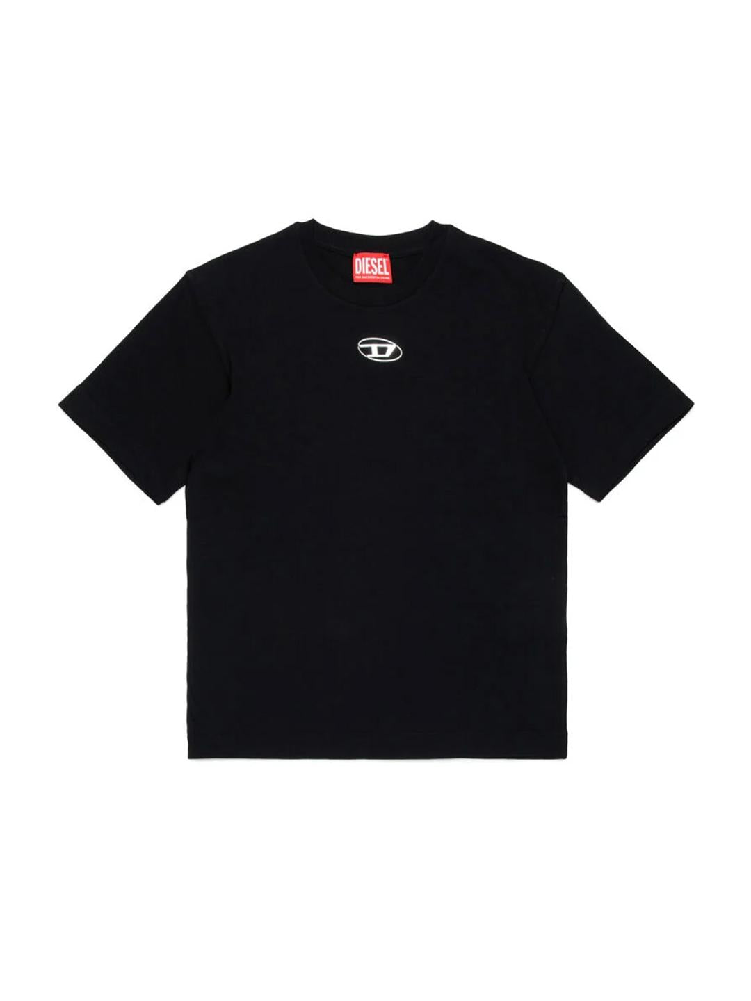 Diesel Tmarcus Over t-shirt nero J02022 00YI9 NERO DIESEL 