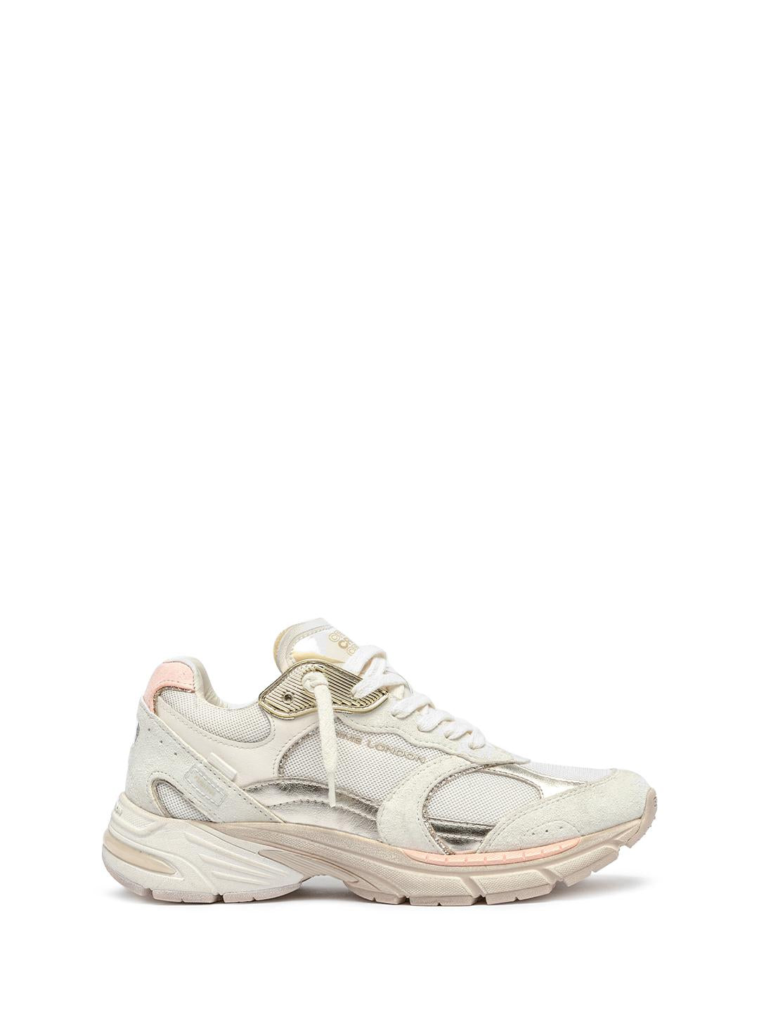 Crime Fugitive 9094 sneakers panna con tab rosa 20301 PANNA CRIME 