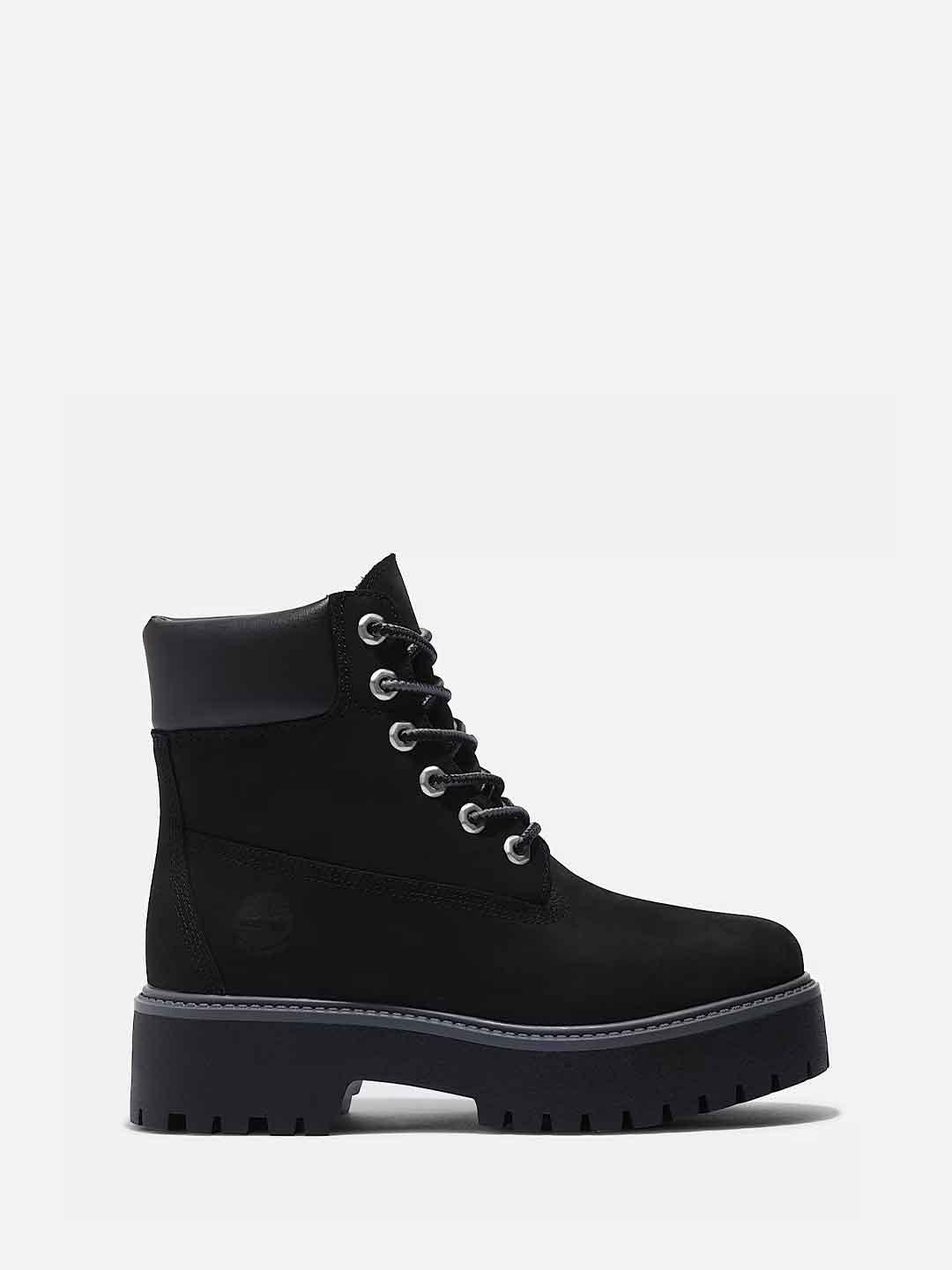 Timberland Stone Street 6 Inch anfibio nero platform TB1A5RH5 NERO TIMBERLAND 