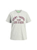 JJXX t-shirt girgio con stampa bordeaux