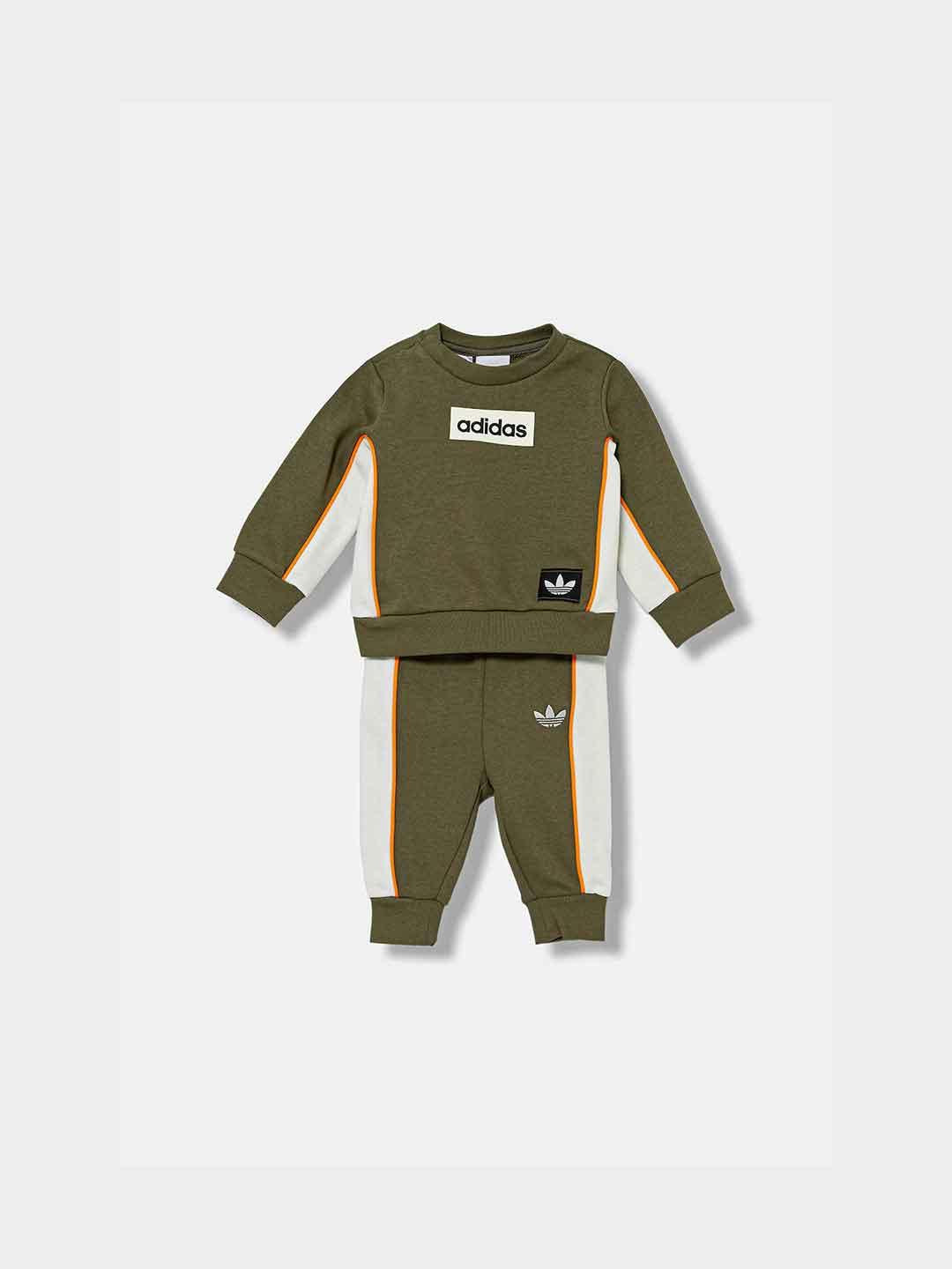 Adidas coordinato kids verde JY2749 VERDE ADIDAS 