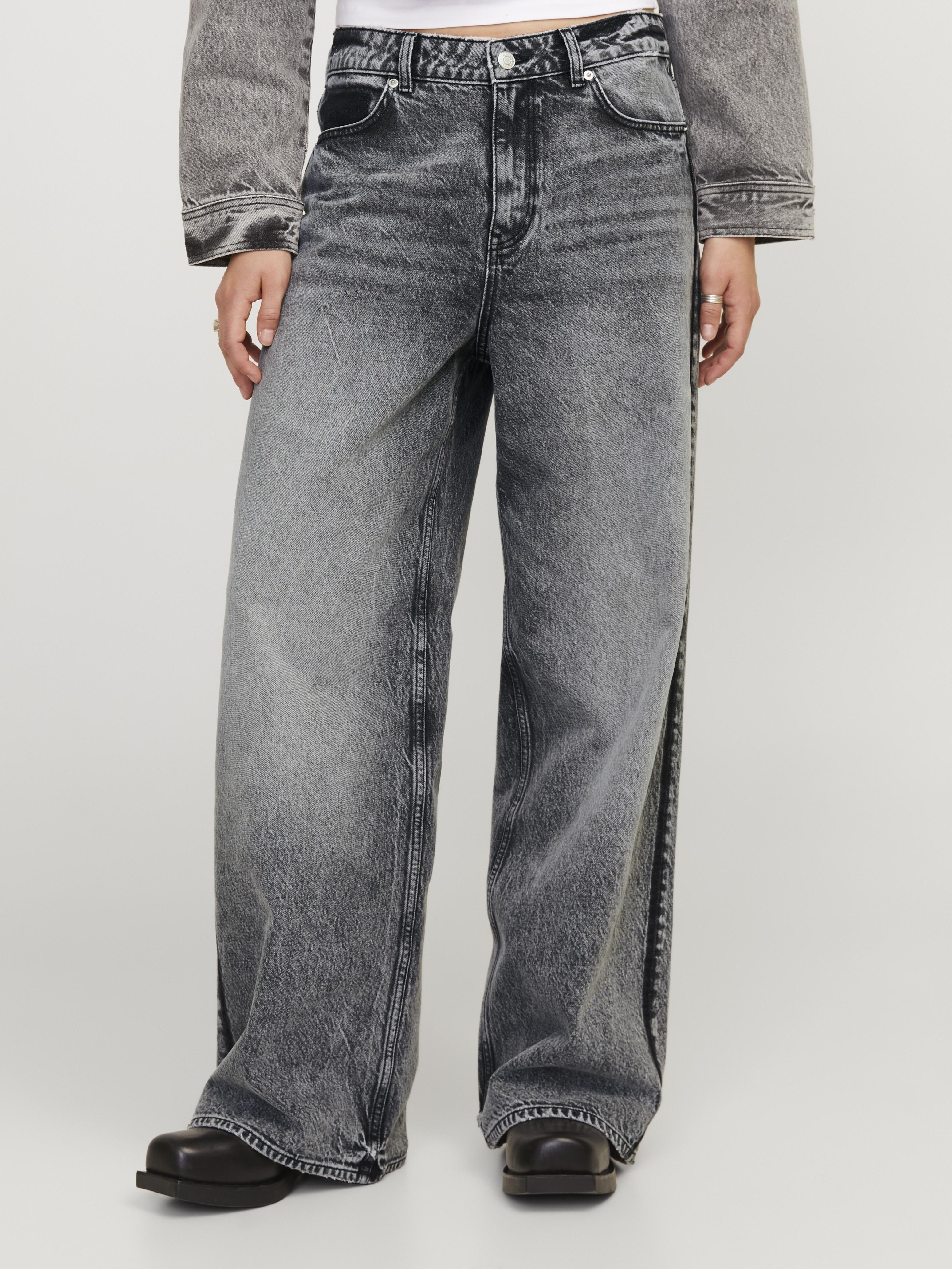 JJXX Tokyo jeans grigio a palazzo 12273705 GRIGIO JJXX 