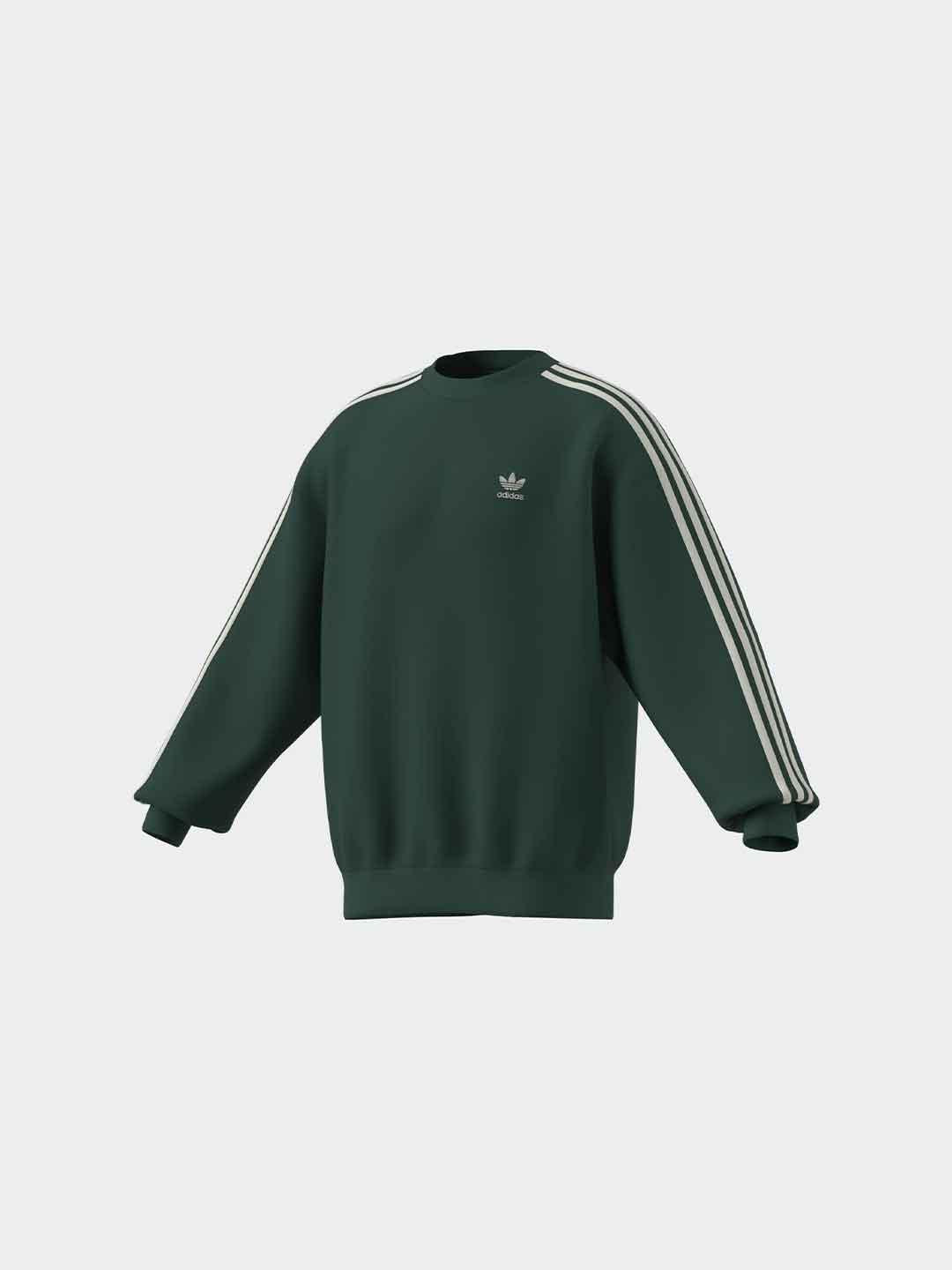 Adidas felpa verde girocollo KA0467 VERDE ADIDAS 