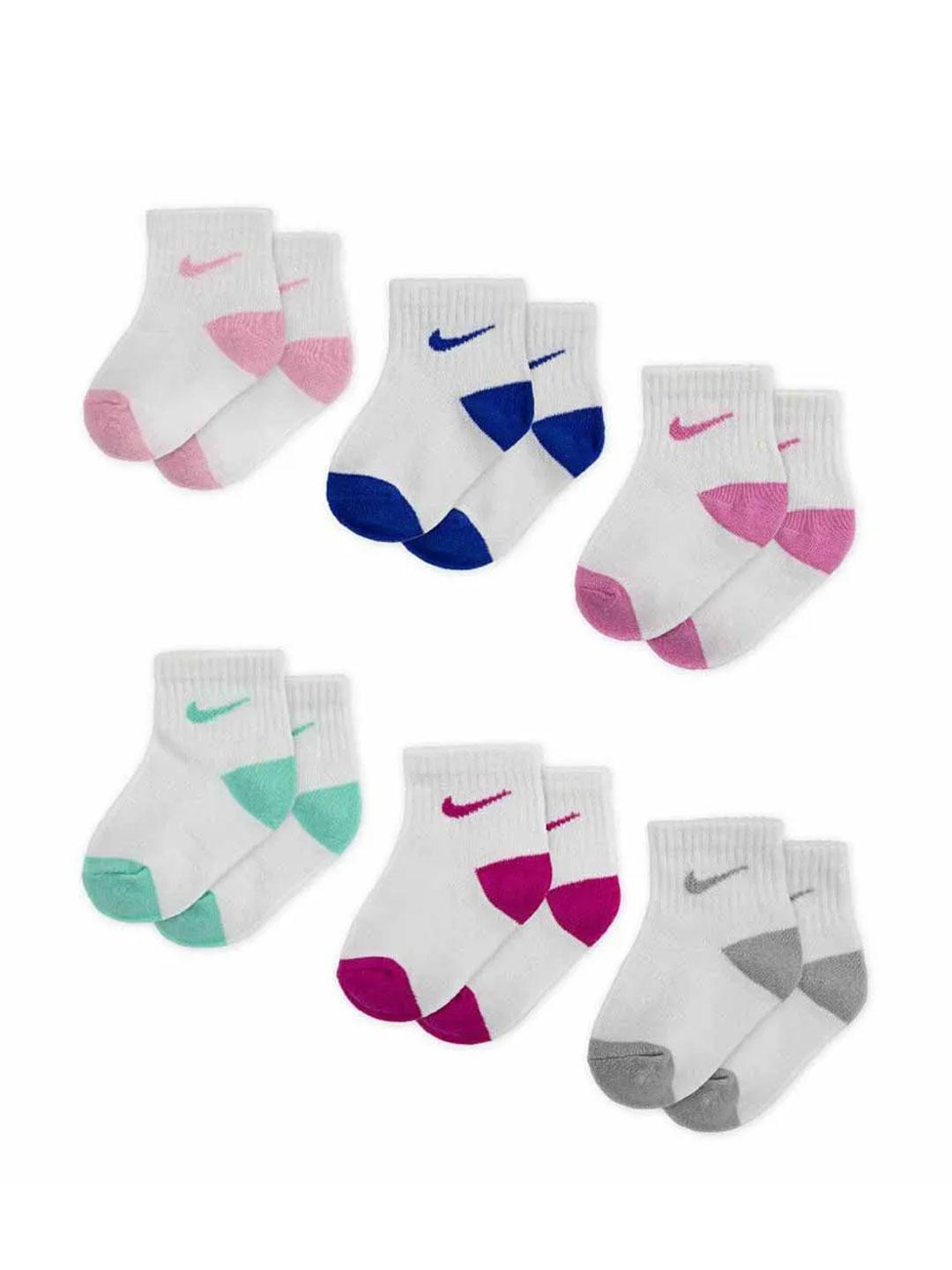 Nike calzini kids bianco 6 paia NN0299-A8F BIANCO NIKE 
