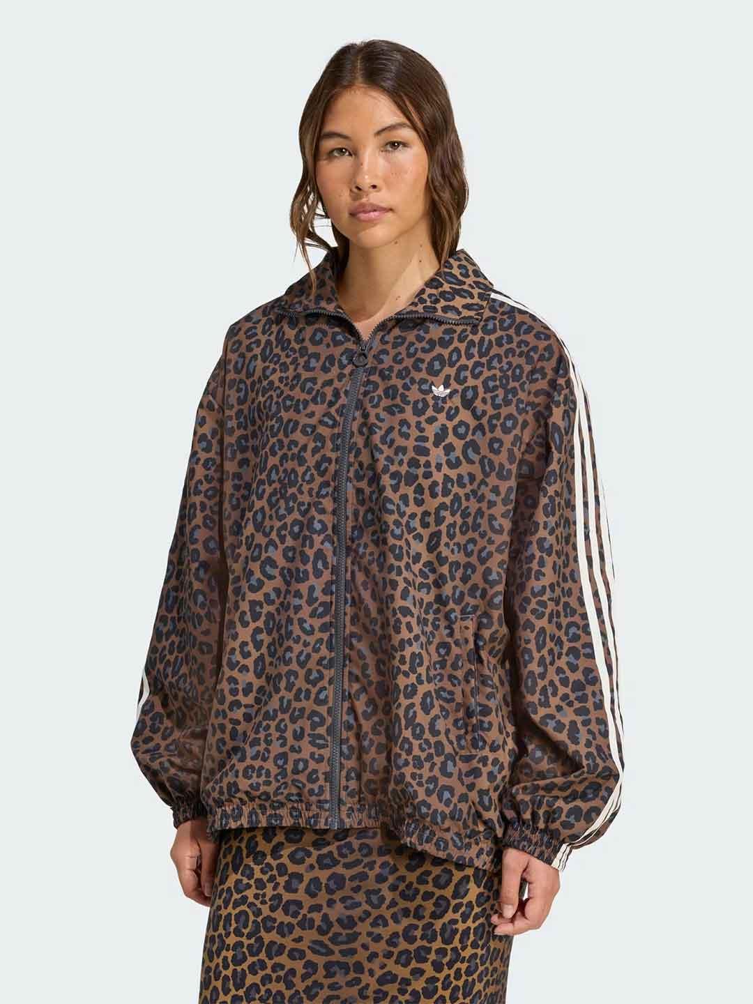 Adidas felpa maculato con zip JW7301 MACULATO ADIDAS 