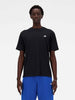 New Balance t-shirt nero con logo