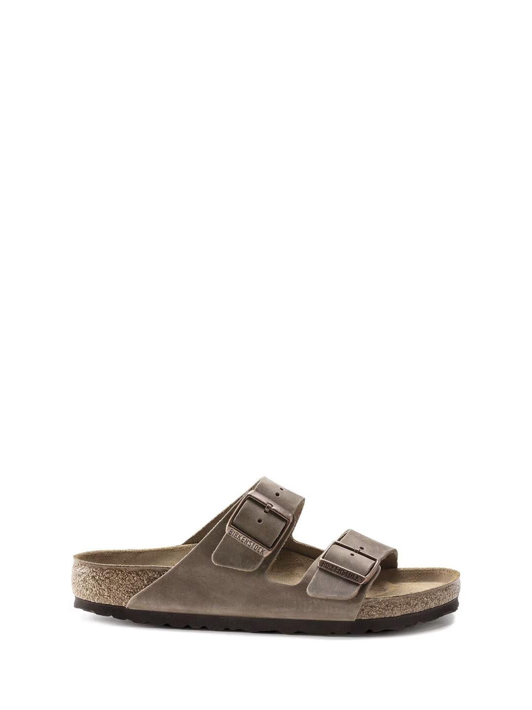 Birkenstock Arizona sandali tabacco fibbia bronzo 0352203 BEIGE BIRKENSTOCK 