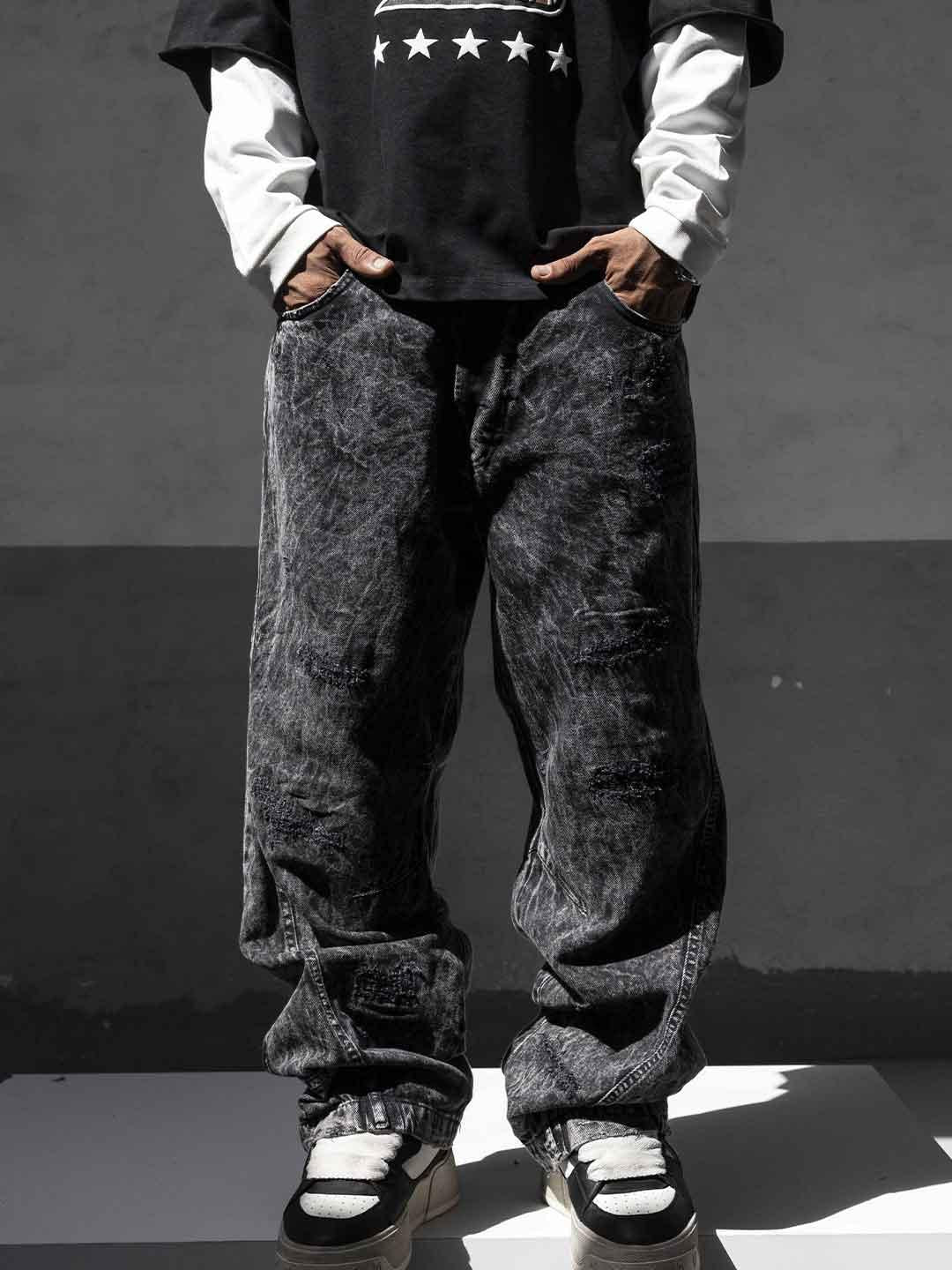 Black Island jeans nero 17260 NERO BLACK ISLAND 