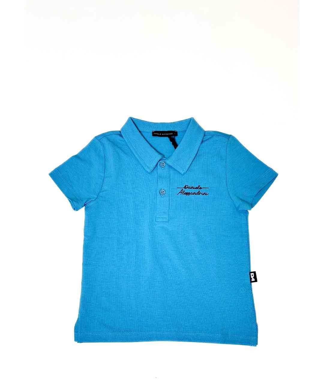 Daniele Alessandrini polo kids azzurro 1296MP00209 AZZURRO DANIELE ALESSANDRINI 